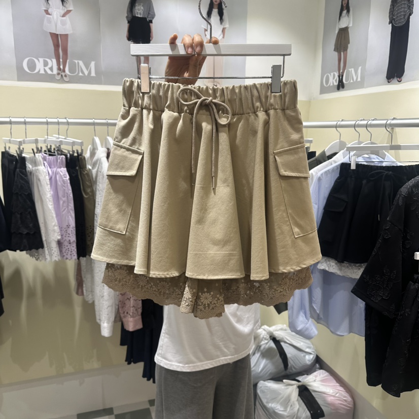 OREUM韓國直郵女士新品時尚人氣26春夏職業休閑熱賣推薦裙褲OREUM裙褲圖色2