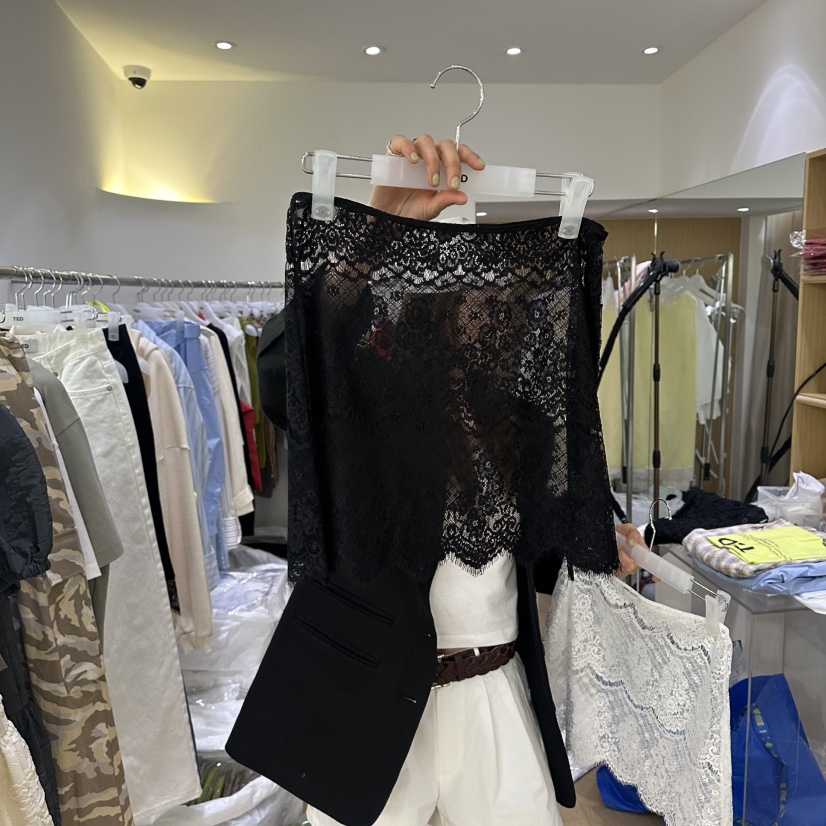 TED韓國東大門代購女裝新款時尚休閑人氣職業熱賣短裙蕾絲TED短裙圖色2