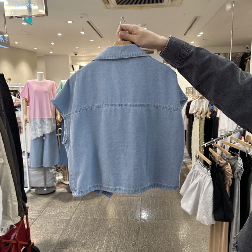 CELINA韓國直郵實拍女裝新款26春夏休閑職業熱賣人氣馬甲CELI_NA馬甲