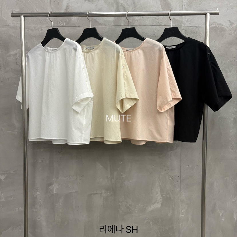 MUTE-P韓國東大門代購女士新款職業休閑時尚26春夏襯衫蕾絲衫MUTE襯衫/蕾絲衫