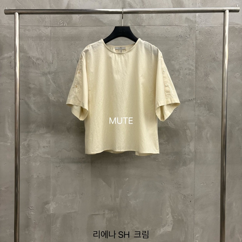 MUTE-P韓國東大門代購女士新款職業休閑時尚26春夏襯衫蕾絲衫MUTE襯衫/蕾絲衫圖色2