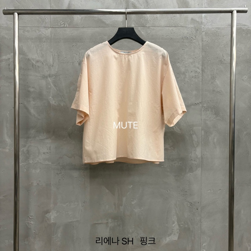 MUTE-P韓國東大門代購女士新款職業休閑時尚26春夏襯衫蕾絲衫MUTE襯衫/蕾絲衫圖色3