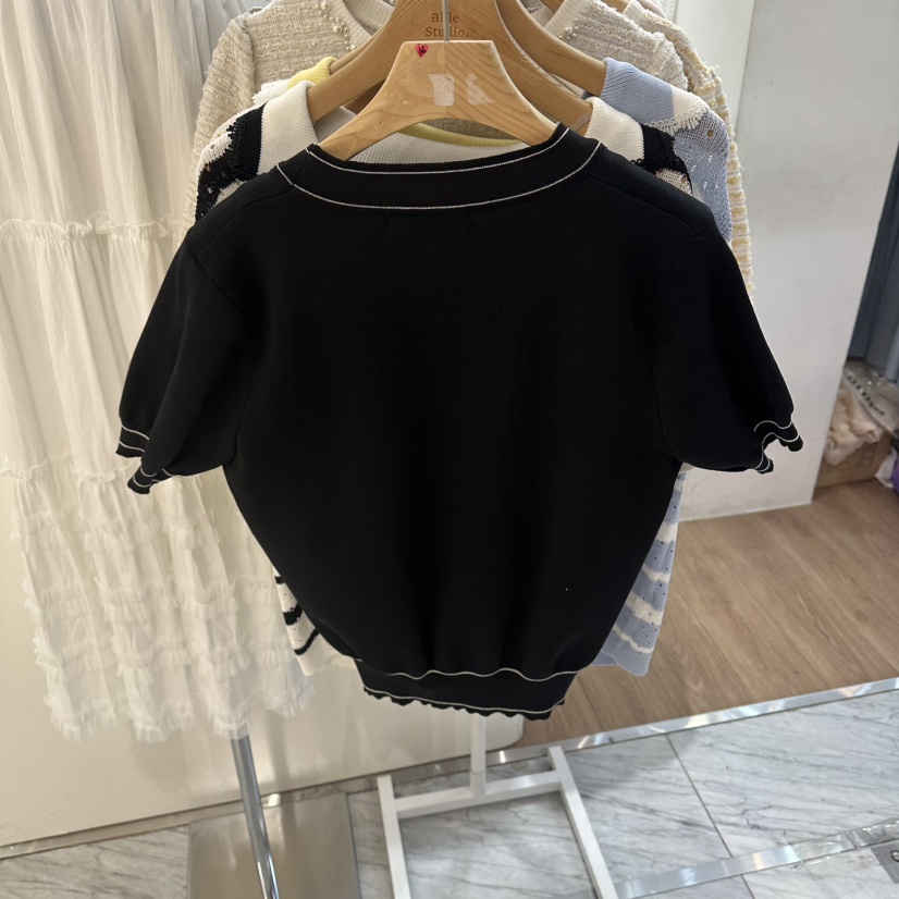 ABLESTUDIO韓國直郵實拍女士新品休閑人氣熱賣時尚針織衫ABLESTUDIO針織衫