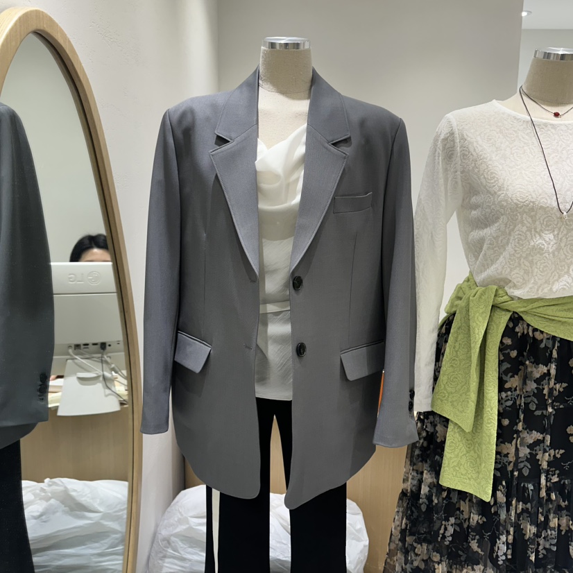 EN.U韓國東大門直郵女裝新品休閑26春夏熱賣人氣推薦夾克EN.U夾克圖色2