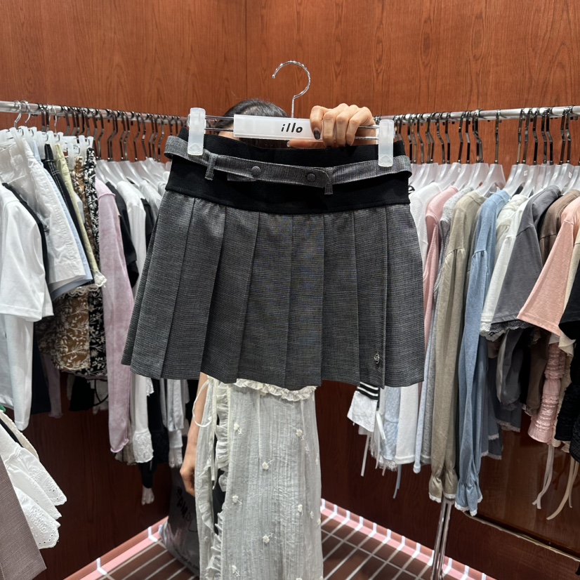 ILLO/MOCI韓國代購女士新品人氣職業熱賣推薦時尚休閑裙褲ILLO/MOCI裙褲圖色2