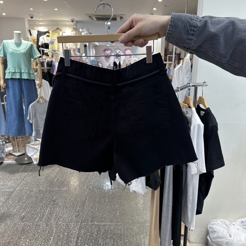 CELINA韓國東大門代購女士新款推薦休閑時尚熱賣短褲手工CELI_NA短褲