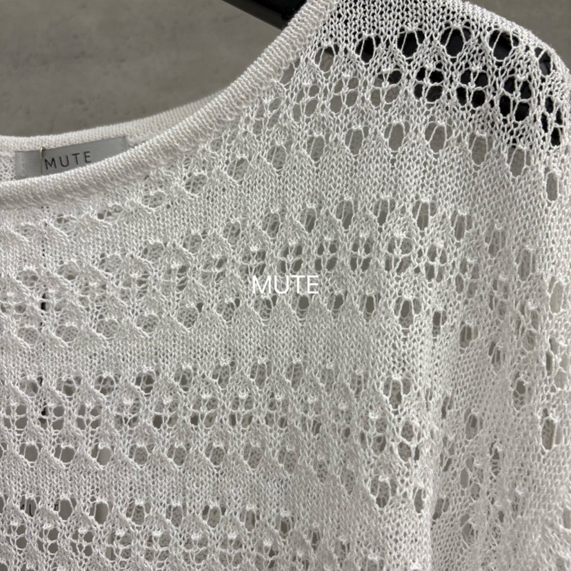 MUTE-P韓國直郵實拍女裝新款推薦26春夏熱賣職業休閑針織衫MUTE針織衫