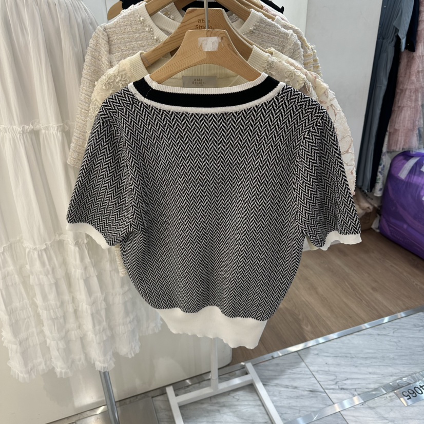 ABLESTUDIO韓國東大門直郵女裝新款時尚休閑26春夏針織衫ABLESTUDIO針織衫