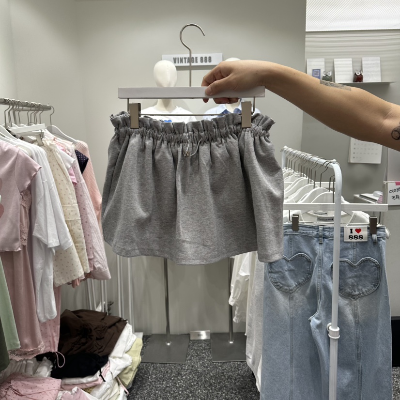 VINTAGE 888韓國直郵女士新品推薦人氣時尚休閑職業短裙VINTAGE888/TRIPLE EIGHT短裙圖色1