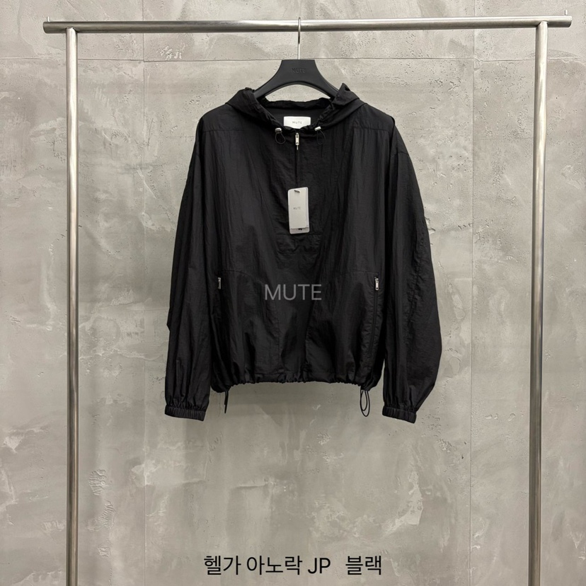 MUTE-P韓國代購女裝新品推薦職業26春夏熱賣休閑時尚衛衣MUTE衛衣圖色5黑色