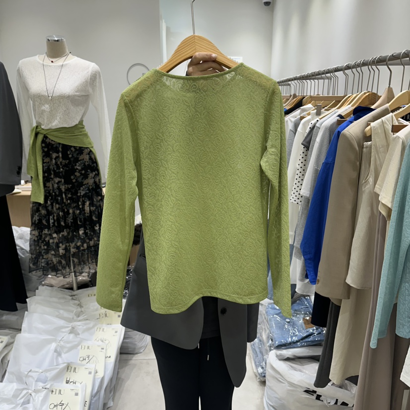 EN.U韓國東大門直郵女裝新款推薦休閑人氣職業26春夏針織衫EN.U針織衫