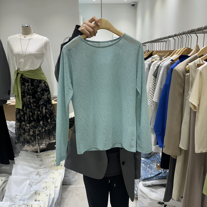 EN.U韓國東大門直郵女裝新款推薦休閑人氣職業26春夏針織衫EN.U針織衫圖色2