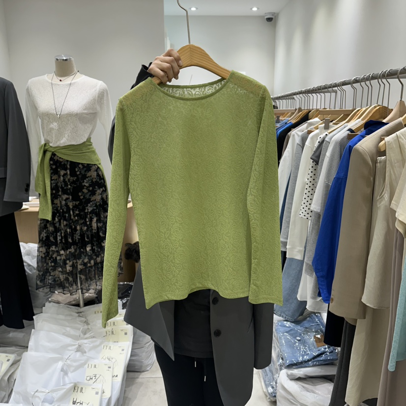 EN.U韓國東大門直郵女裝新款推薦休閑人氣職業26春夏針織衫EN.U針織衫圖色3