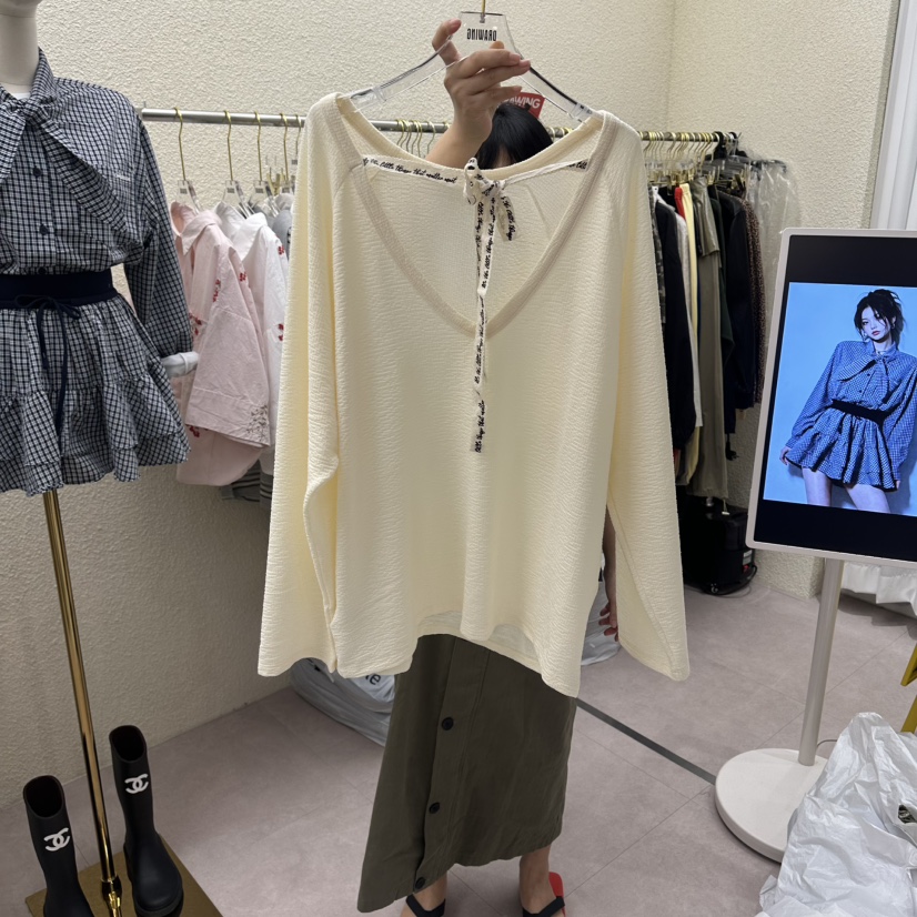 DRAWING韓國代購女裝新品職業人氣休閑推薦時尚熱賣針織衫DRAWING針織衫