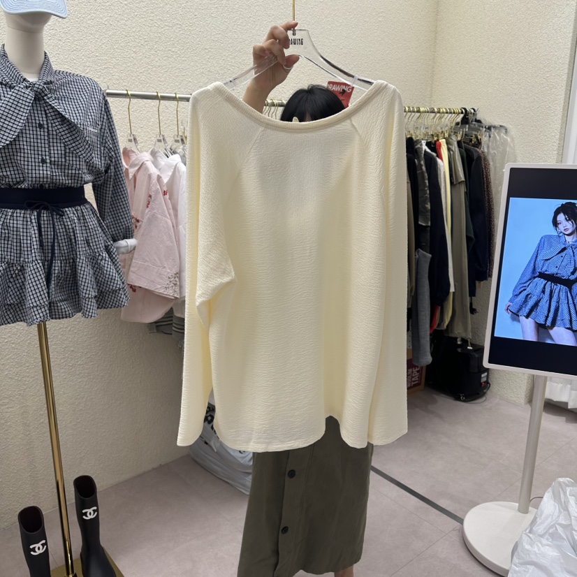 DRAWING韓國代購女裝新品職業人氣休閑推薦時尚熱賣針織衫DRAWING針織衫圖色1