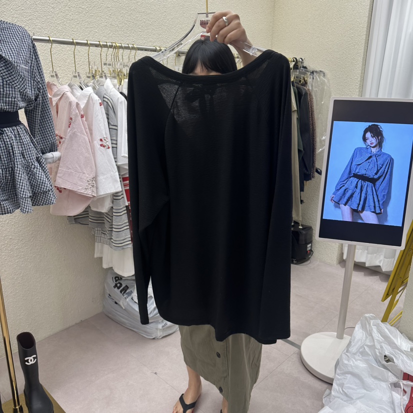 DRAWING韓國代購女裝新品職業人氣休閑推薦時尚熱賣針織衫DRAWING針織衫圖色2