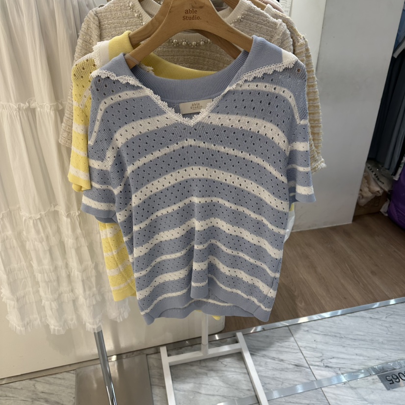 ABLESTUDIO韓國東大門代購女裝新品職業休閑推薦熱賣針織衫ABLESTUDIO針織衫圖色2