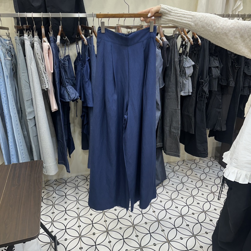 BAMBOLINA韓國代購女士新款26春夏休閑職業熱賣人氣休閑褲BAMBOLINA休閑褲圖色2