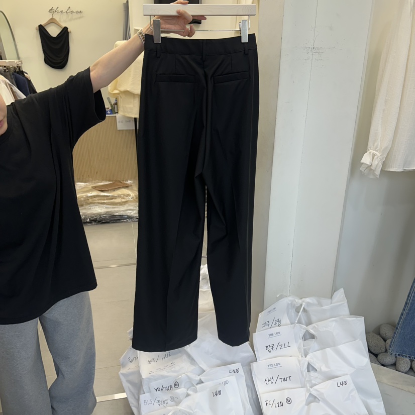 THE LOW韓國直郵女裝新品26春夏休閑時尚職業推薦休閑褲THE LOW休閑褲