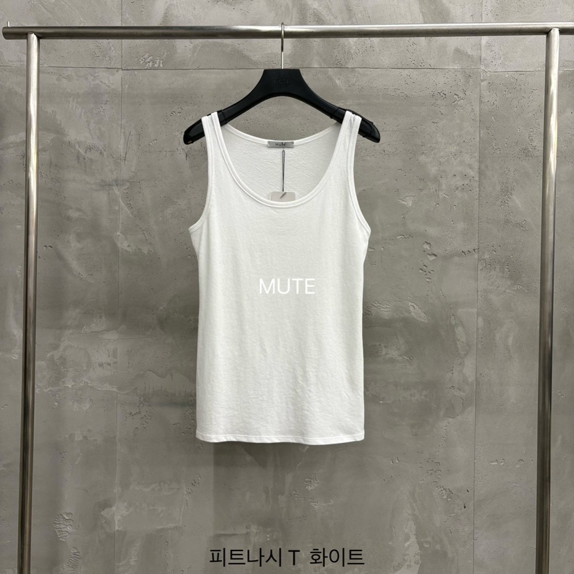 MUTE-P韓國直郵女士新款時尚推薦休閑人氣熱賣26春夏吊帶背心MUTE吊帶/背心圖色1