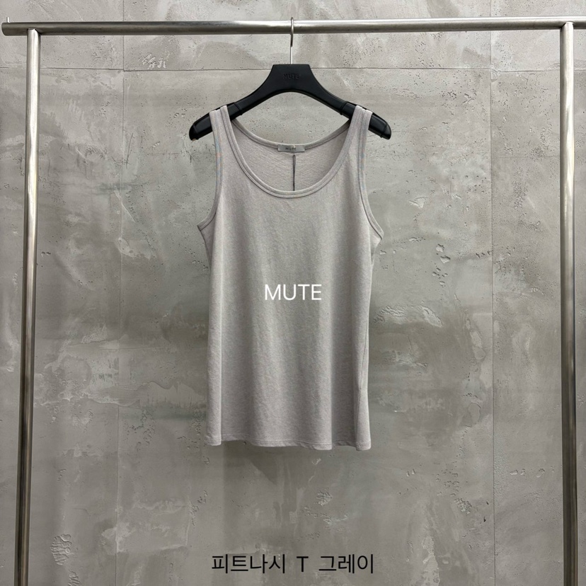 MUTE-P韓國直郵女士新款時尚推薦休閑人氣熱賣26春夏吊帶背心MUTE吊帶/背心圖色3
