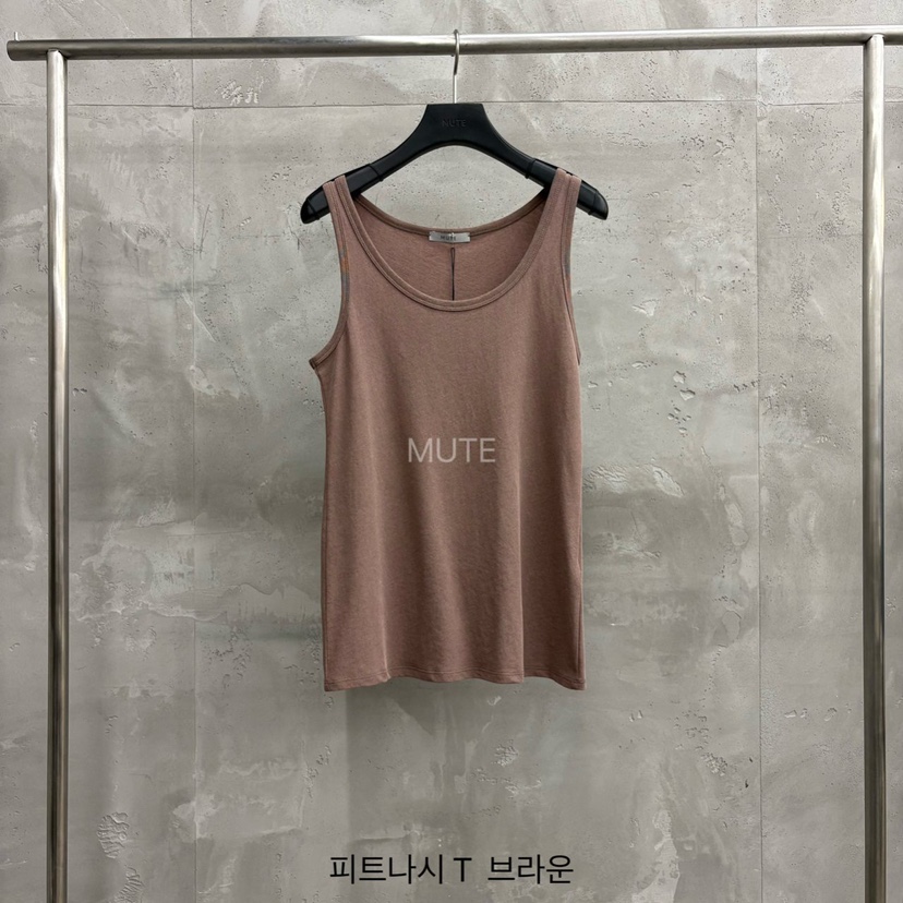 MUTE-P韓國直郵女士新款時尚推薦休閑人氣熱賣26春夏吊帶背心MUTE吊帶/背心圖色5