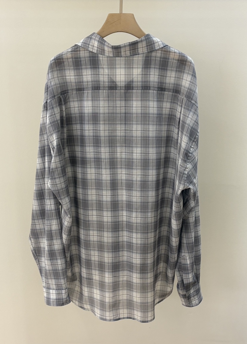 DEWPOP韓國直郵女士新款職業時尚人氣26春夏襯衫蕾絲衫格子DEWPOP襯衫/蕾絲衫