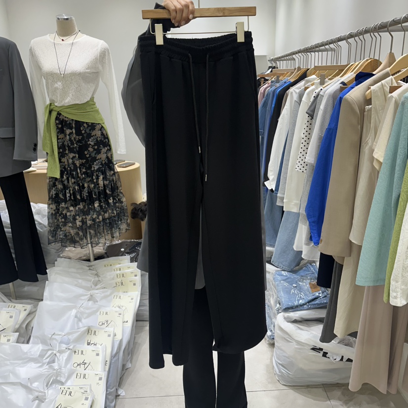 EN.U韓國東大門代購女士新款推薦26春夏熱賣職業人氣休閑褲EN.U休閑褲圖色2