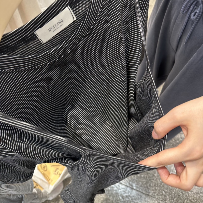 DELLING韓國東大門代購女裝新款人氣職業推薦熱賣T恤假兩件DELLINGT恤