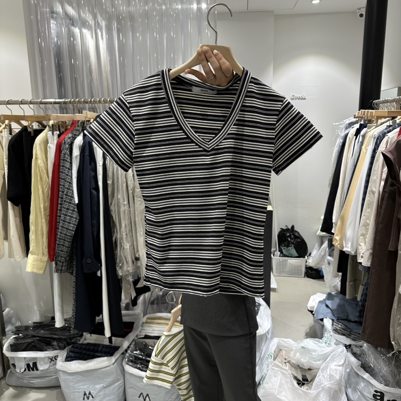 GREEK韓國直郵女裝新款熱賣時尚人氣26春夏職業推薦休閑T恤GREEKT恤圖色1