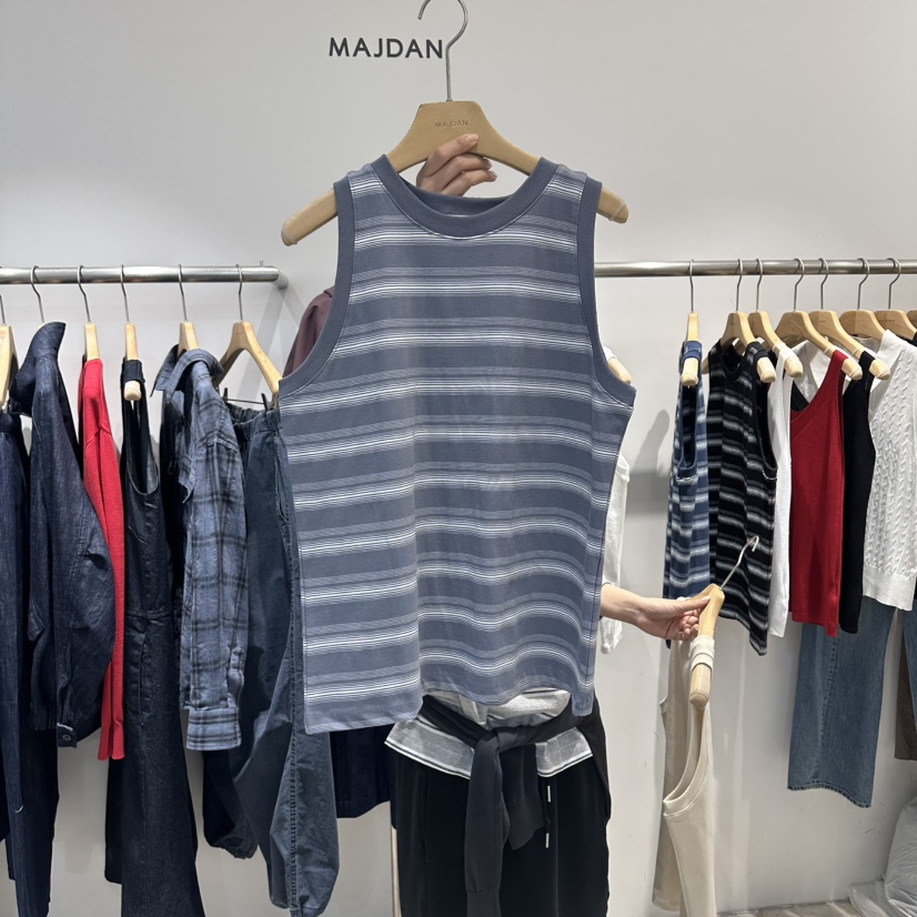MAJDAN韓國代購女士新品推薦26春夏職業時尚人氣吊帶背心MAJDAN吊帶/背心圖色3