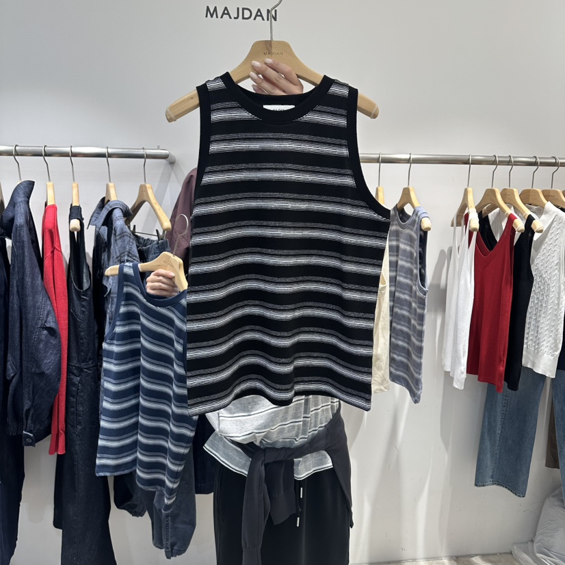 MAJDAN韓國代購女士新品推薦26春夏職業時尚人氣吊帶背心MAJDAN吊帶/背心圖色5