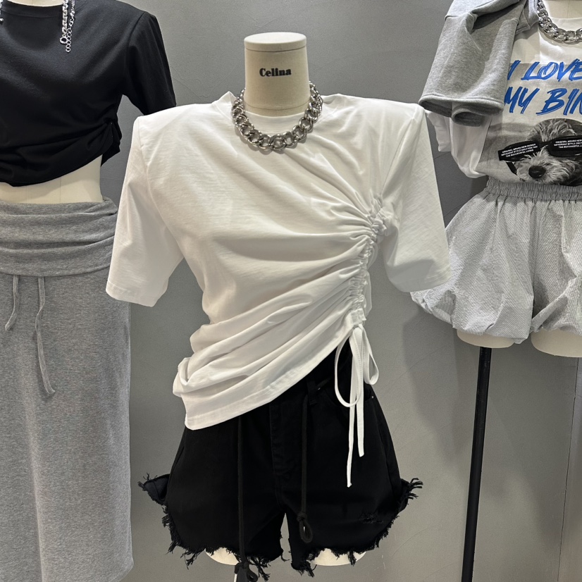 CELINA韓國直郵實拍女裝新品26春夏職業人氣時尚休閑熱賣T恤CELI_NAT恤