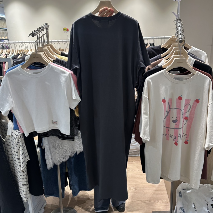 DELLING韓國直郵實拍女裝新品休閑時尚人氣職業26春夏連衣裙DELLING連衣裙