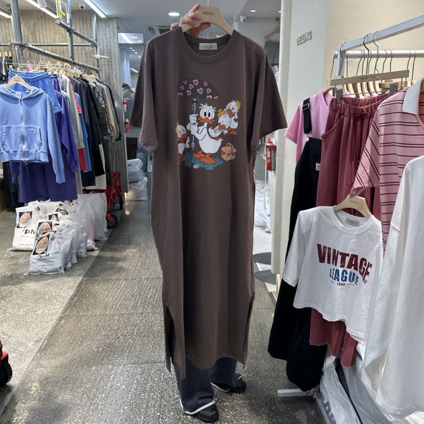 DELLING韓國直郵實拍女裝新品休閑時尚人氣職業26春夏連衣裙DELLING連衣裙圖色2