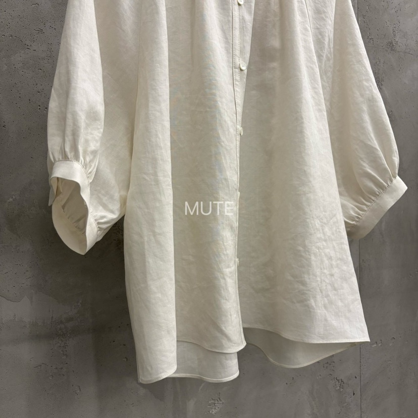 MUTE-P韓國代購女士新款時尚推薦26春夏熱賣休閑襯衫蕾絲衫MUTE襯衫/蕾絲衫