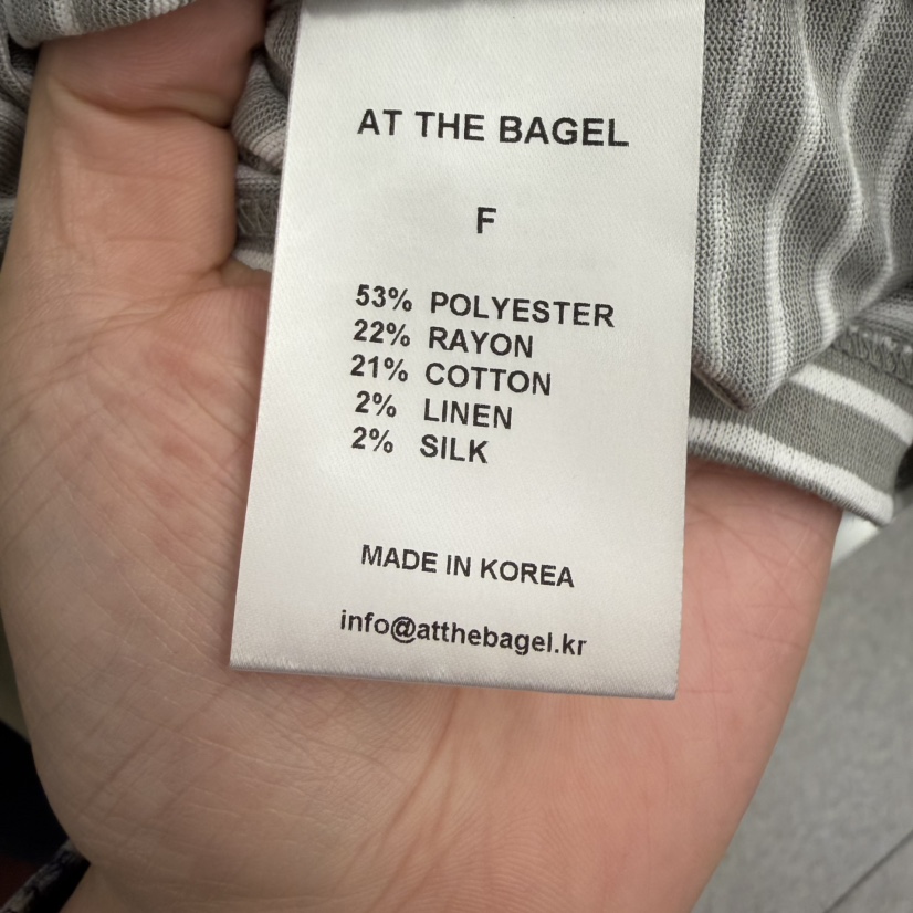 AT THE BAGEL韓國代購女裝新品26春夏時尚推薦休閑熱賣T恤AT THE BAGELT恤