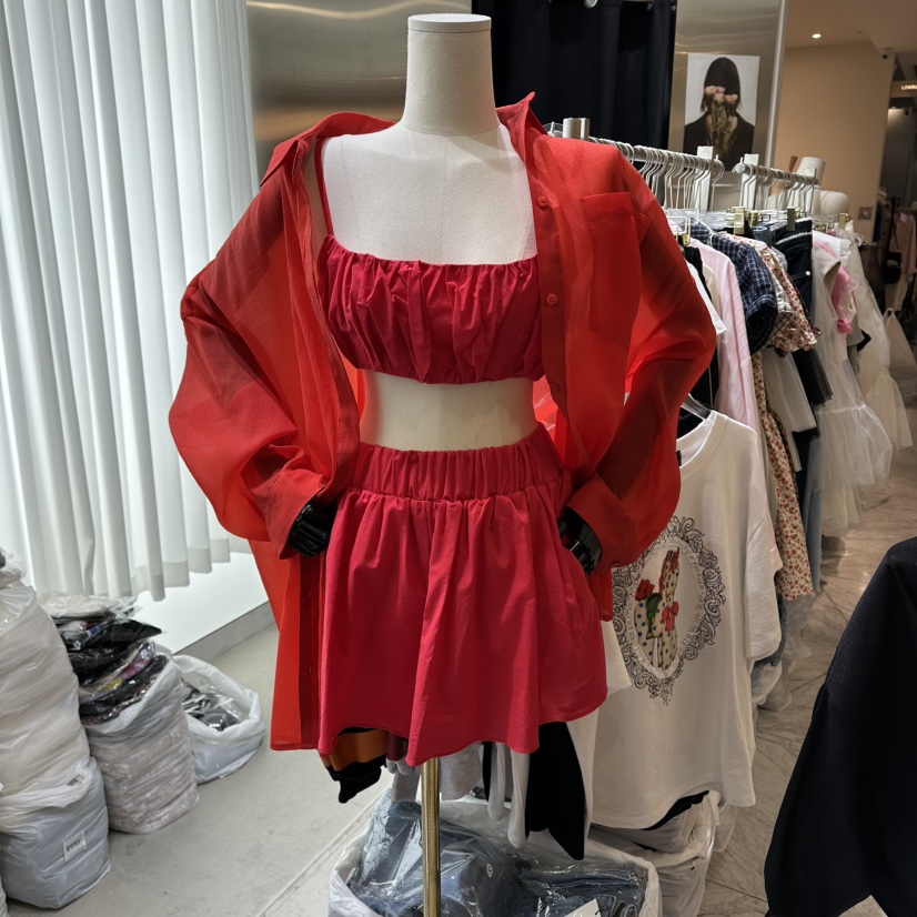 CHEAP-CHIC韓國東大門直郵女裝新品職業襯衫蕾絲衫不含內搭CHEAP-CHIC/CHARLES THE SECOND襯衫/蕾絲衫圖色2