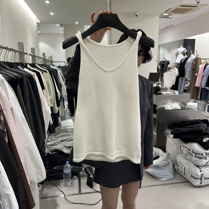 DIARRA韓國東大門代購女裝新品26春夏熱賣人氣休閑吊帶背心DIARRA吊帶/背心圖色1