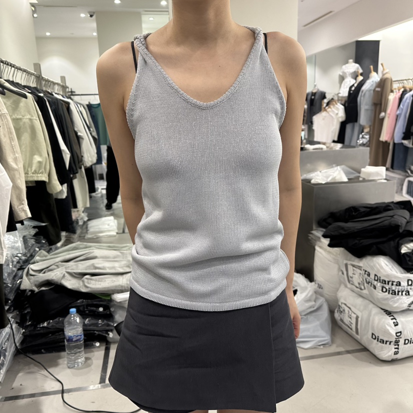 DIARRA韓國東大門代購女裝新品26春夏熱賣人氣休閑吊帶背心DIARRA吊帶/背心圖色2