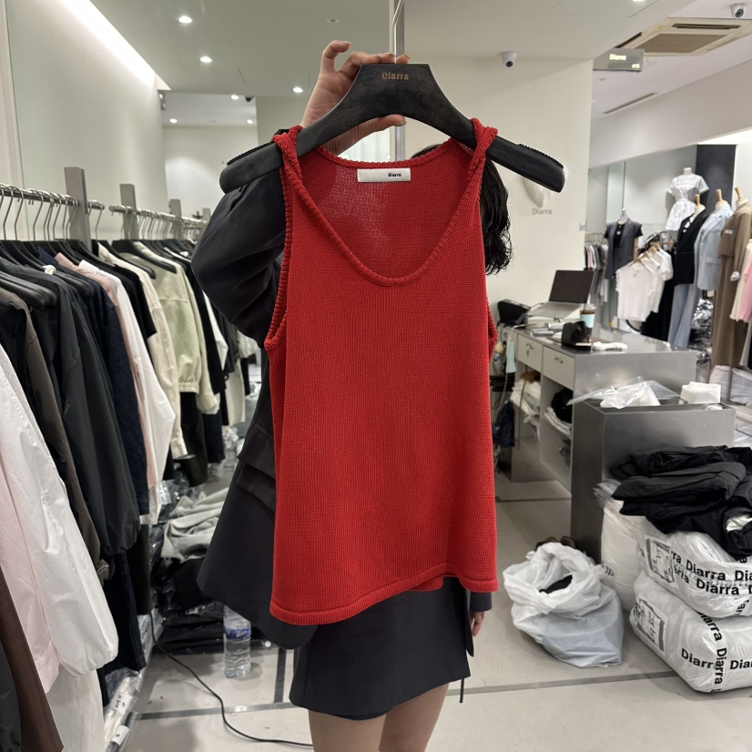 DIARRA韓國東大門代購女裝新品26春夏熱賣人氣休閑吊帶背心DIARRA吊帶/背心圖色3