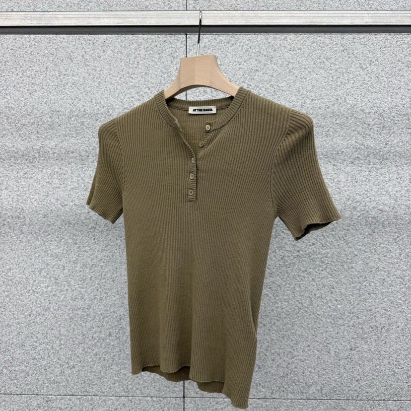 AT THE BAGEL韓國東大門直郵女士新品職業時尚26春夏針織衫AT THE BAGEL針織衫圖色2