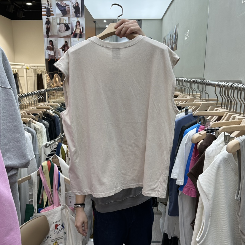 STICK WITH韓國直郵女裝新品時尚26春夏休閑職業吊帶背心STICK WITH吊帶/背心