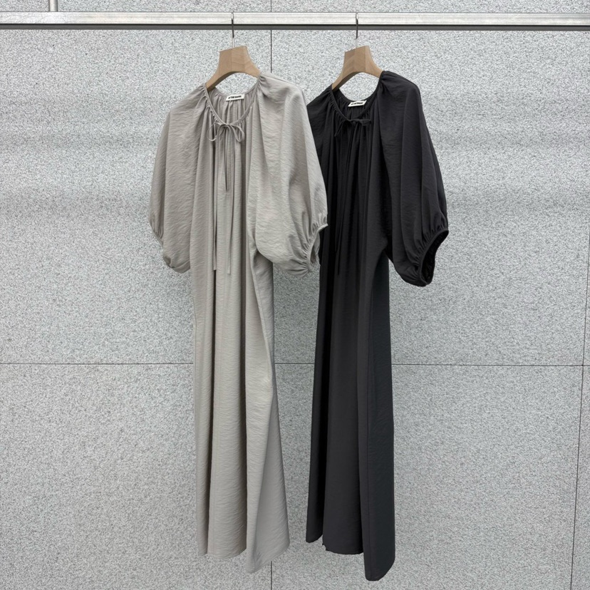 AT THE BAGEL韓國直郵女裝新品26春夏休閑人氣時尚連衣裙AT THE BAGEL連衣裙