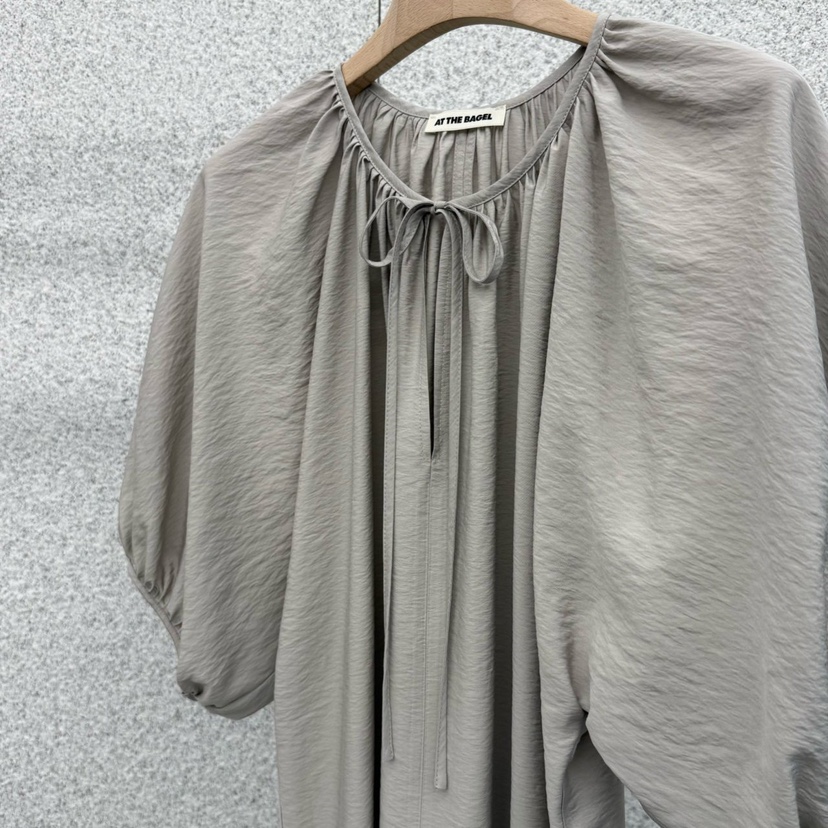 AT THE BAGEL韓國直郵女裝新品26春夏休閑人氣時尚連衣裙AT THE BAGEL連衣裙