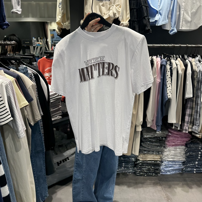 STAR-L韓國東大門代購女裝新品熱賣26春夏時尚職業推薦T恤STAR-LT恤圖色1