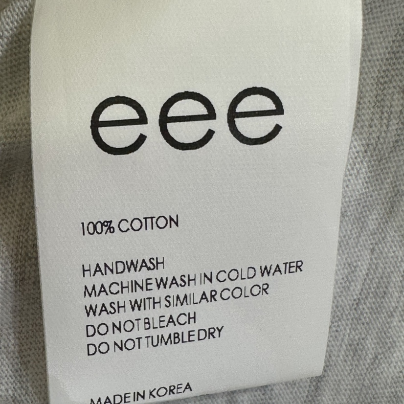 EEE韓國東大門直郵女裝新品推薦休閑職業人氣26春夏長袖T恤EEE長袖T恤