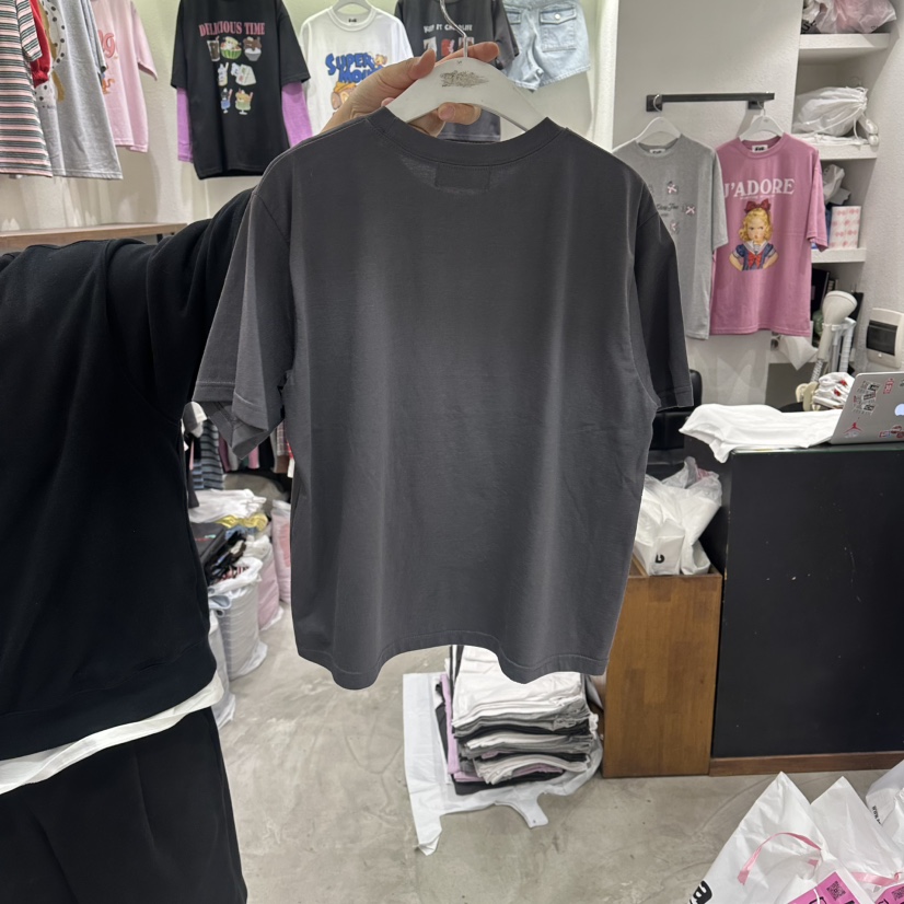 EVE韓國直郵女士新品休閑熱賣人氣26春夏時尚推薦職業T恤EVET恤