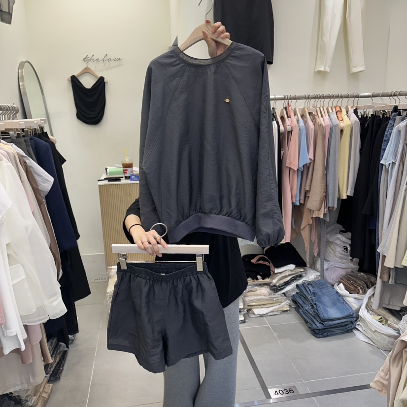 THE LOW韓國東大門代購女士新品26春夏時尚職業套裝兩件套THE LOW套裝圖色3