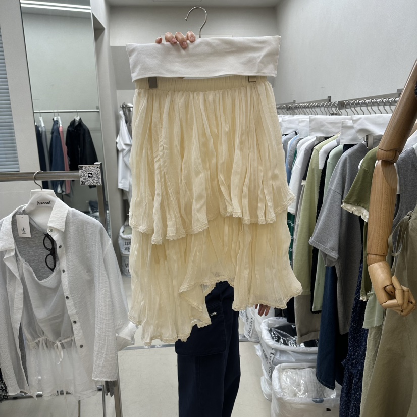 ASCEND韓國東大門直郵女裝新品人氣職業熱賣休閑時尚長裙ASCEND長裙